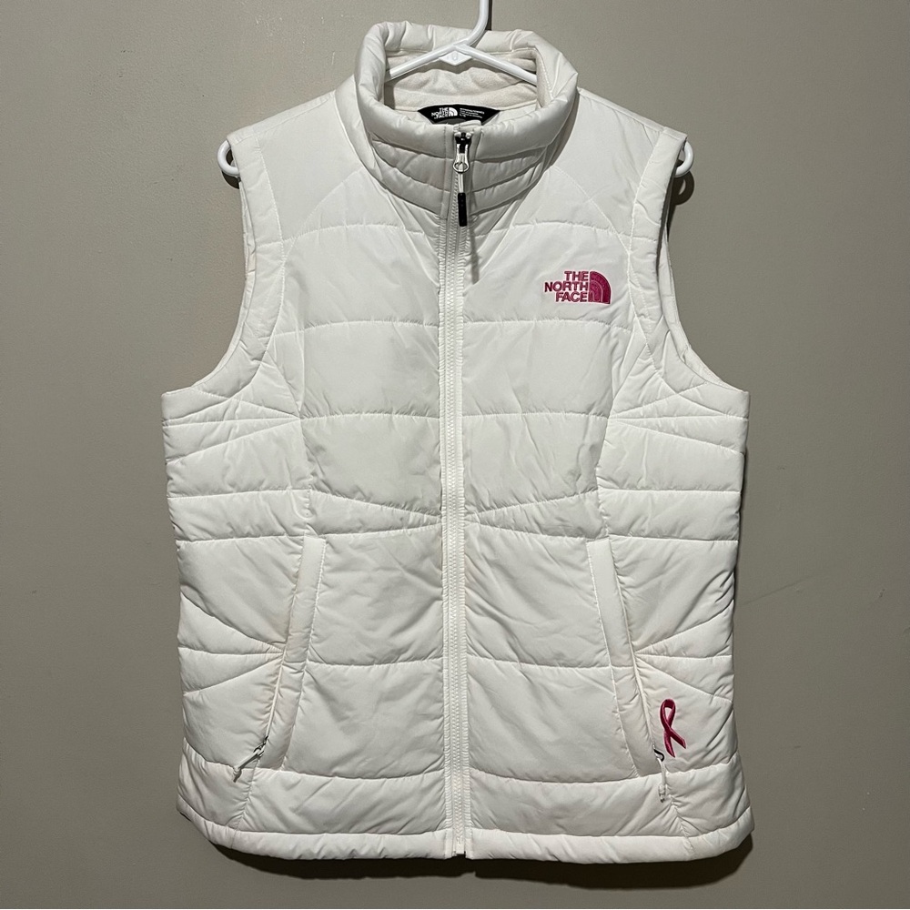 The North Face Puffer Vest Women’s Large Breast Cancer Edition